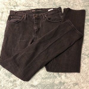 Faded black Vans skinny jeans